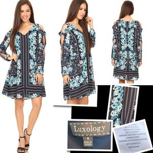 New open sleeves dress